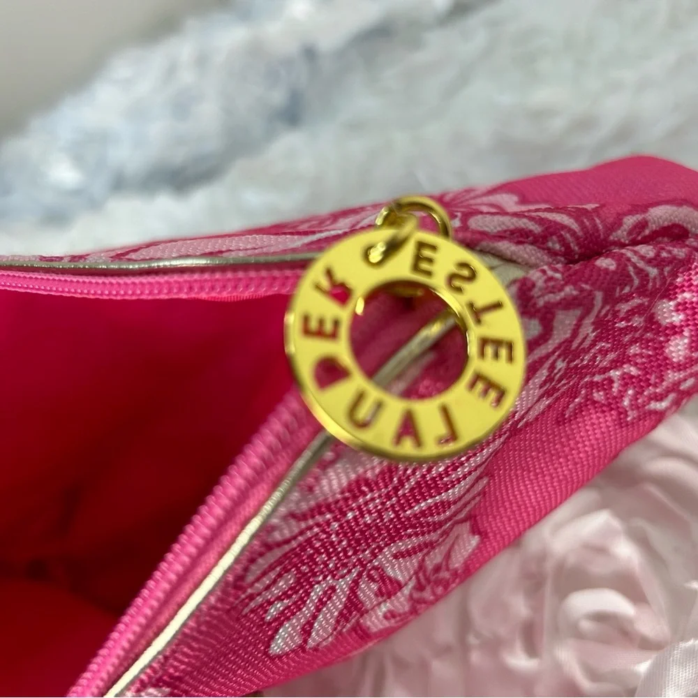 Lilly Pulitzer‎ Pink Floral Cosmetic Bag